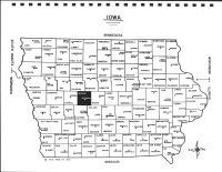 Iowa State Map, Greene County 1985